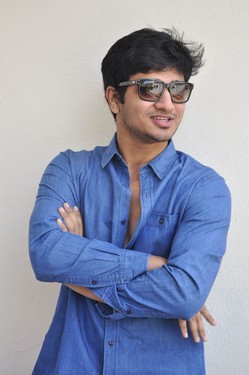 Nikhil Interview Stills